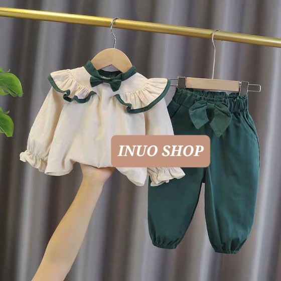 Conjunto de primavera de lino y algodón, ropa elegante para niñas
